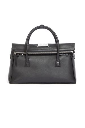 Medium 5AC leather tote bag MAISON MARGIELA | SB2WD0076P5348T8013